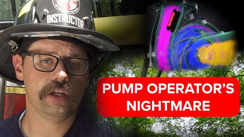 primer failure turned into burp draft rural water supply operation